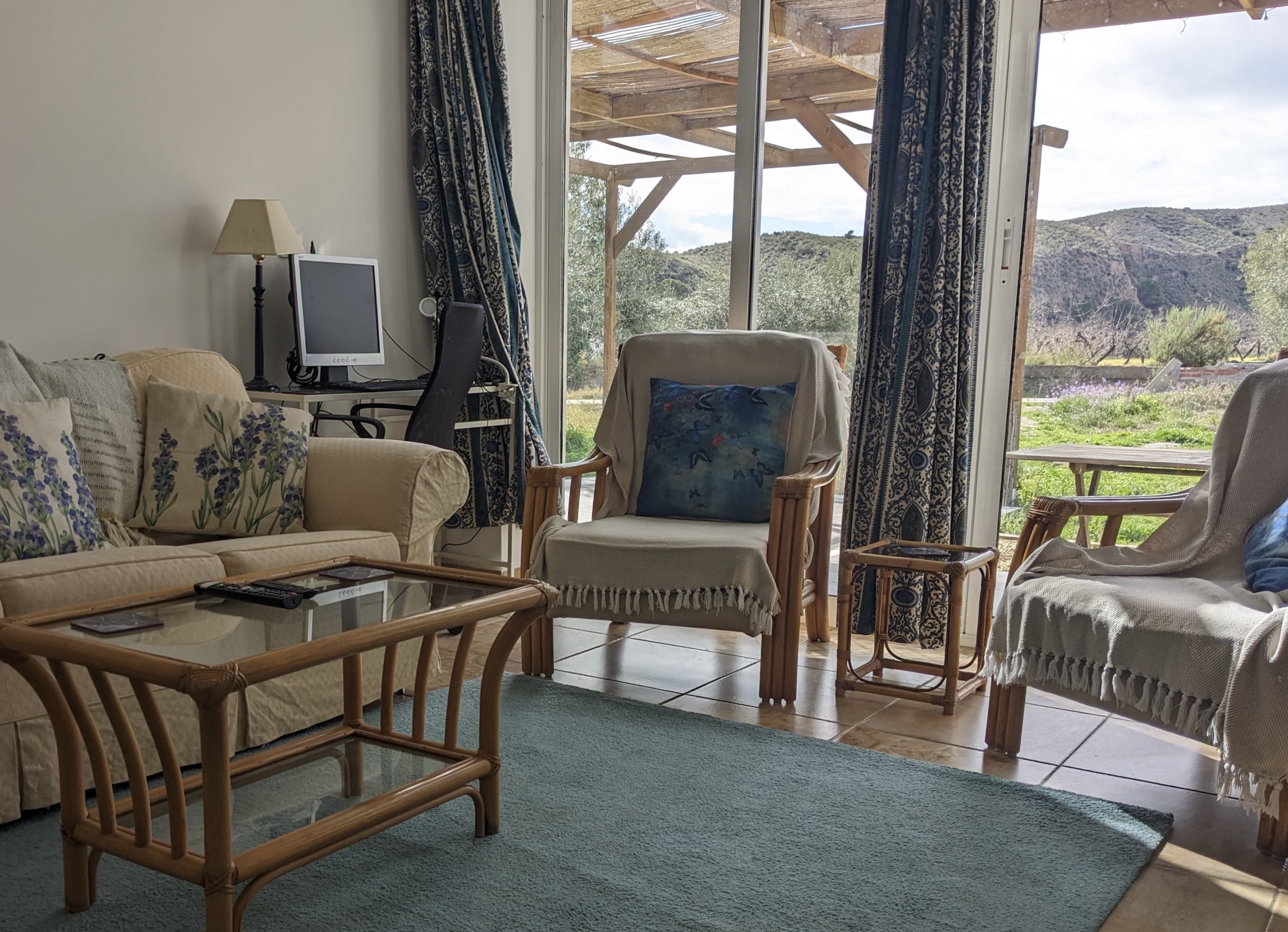 Bean House Sunny Sitting Room with View