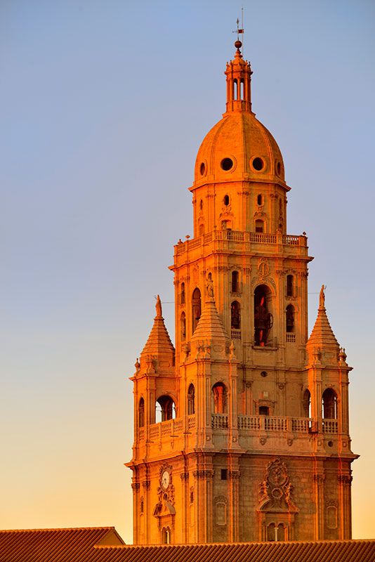 Murcia Cathedral Tower Exterior