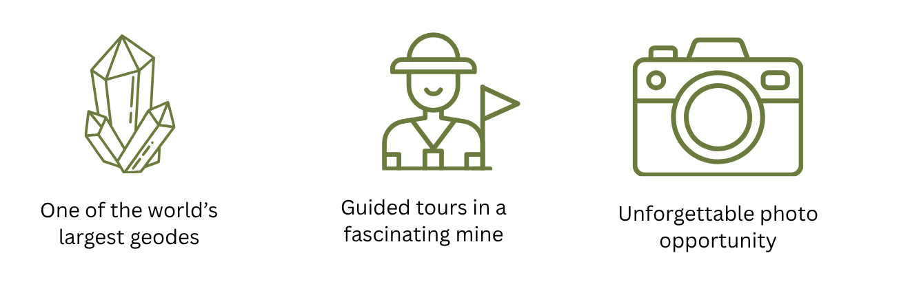 Pulpi Geode Main Features
