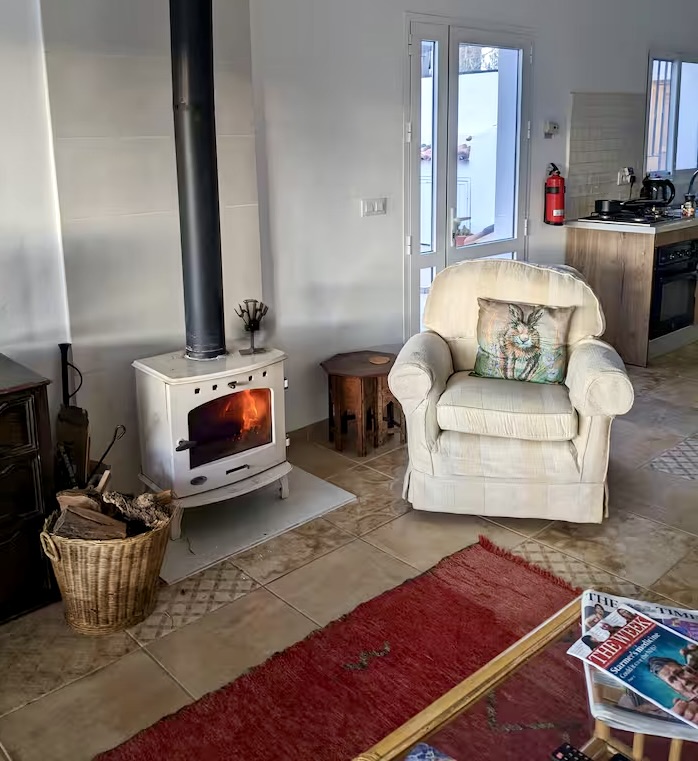 The Bean House Winter Sitting Room